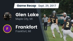 Recap: Glen Lake   vs. Frankfort  2017
