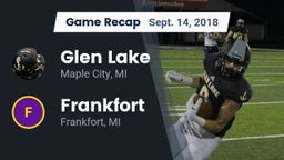 Recap: Glen Lake   vs. Frankfort  2018