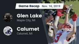 Recap: Glen Lake   vs. Calumet  2019