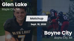 Matchup: Glen Lake High vs. Boyne City  2020