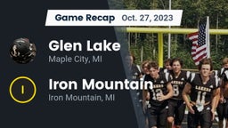 Recap: Glen Lake   vs. Iron Mountain  2023