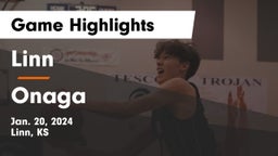 Linn  vs Onaga  Game Highlights - Jan. 20, 2024