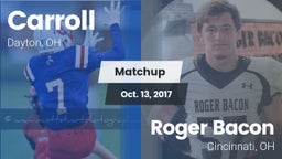 Matchup: Carroll High vs. Roger Bacon  2017