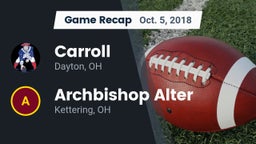 Recap: Carroll  vs. Archbishop Alter  2018