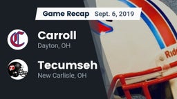 Recap: Carroll  vs. Tecumseh  2019
