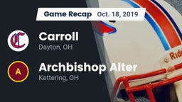 Recap: Carroll  vs. Archbishop Alter  2019