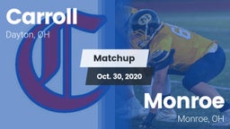 Matchup: Carroll High vs. Monroe  2020