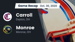 Recap: Carroll  vs. Monroe  2020