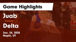 Juab  vs Delta  Game Highlights - Jan. 24, 2020