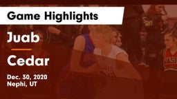 Juab  vs Cedar  Game Highlights - Dec. 30, 2020
