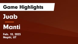 Juab  vs Manti  Game Highlights - Feb. 10, 2023