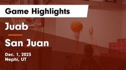 Juab  vs San Juan  Game Highlights - Dec. 1, 2023
