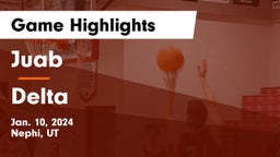 Juab  vs Delta  Game Highlights - Jan. 10, 2024