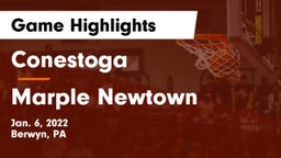 Conestoga  vs Marple Newtown  Game Highlights - Jan. 6, 2022