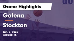 Galena  vs Stockton  Game Highlights - Jan. 3, 2023