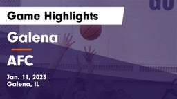 Galena  vs AFC Game Highlights - Jan. 11, 2023