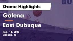 Galena  vs East Dubuque  Game Highlights - Feb. 14, 2023