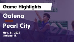 Galena  vs Pearl City  Game Highlights - Nov. 21, 2023