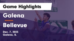 Galena  vs Bellevue  Game Highlights - Dec. 7, 2023