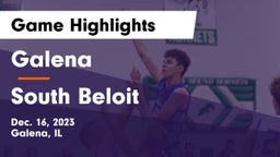 Galena  vs South Beloit  Game Highlights - Dec. 16, 2023