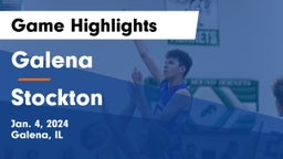 Galena  vs Stockton  Game Highlights - Jan. 4, 2024