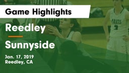 Reedley  vs Sunnyside  Game Highlights - Jan. 17, 2019