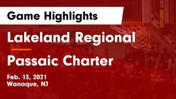 Lakeland Regional  vs Passaic Charter Game Highlights - Feb. 13, 2021