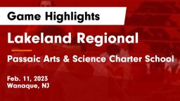 Lakeland Regional  vs Passaic Arts & Science Charter School Game Highlights - Feb. 11, 2023