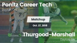 Matchup: Ponitz Career Tech vs. Thurgood-Marshall  2018