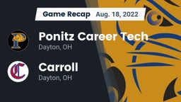 Recap: Ponitz Career Tech  vs. Carroll  2022
