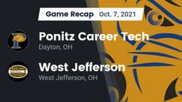 Recap: Ponitz Career Tech  vs. West Jefferson  2021