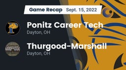 Recap: Ponitz Career Tech  vs. Thurgood-Marshall  2022
