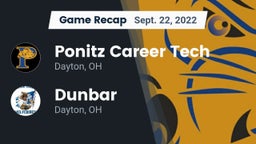 Recap: Ponitz Career Tech  vs. Dunbar  2022