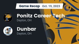 Recap: Ponitz Career Tech  vs. Dunbar  2023