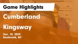 Cumberland  vs Kingsway  Game Highlights - Jan. 10, 2024