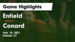 Enfield  vs Conard  Game Highlights - Feb. 10, 2021