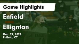 Enfield  vs Ellignton Game Highlights - Dec. 29, 2023