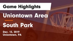 Uniontown Area  vs South Park  Game Highlights - Dec. 13, 2019