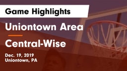 Uniontown Area  vs Central-Wise  Game Highlights - Dec. 19, 2019