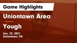 Uniontown Area  vs Yough  Game Highlights - Jan. 22, 2021