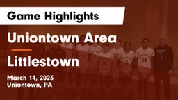 Uniontown Area  vs Littlestown Game Highlights - March 14, 2023