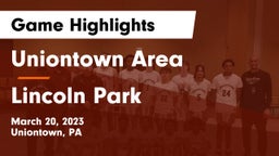 Uniontown Area  vs Lincoln Park Game Highlights - March 20, 2023