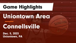 Uniontown Area  vs Connellsville  Game Highlights - Dec. 5, 2023