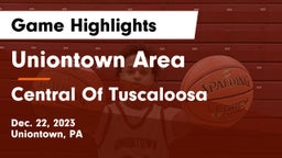 Uniontown Area  vs Central  Of Tuscaloosa Game Highlights - Dec. 22, 2023