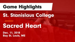 St. Stanislaus College vs Sacred Heart  Game Highlights - Dec. 11, 2018
