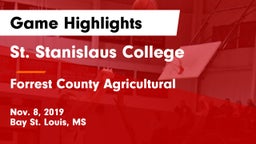 St. Stanislaus College vs Forrest County Agricultural  Game Highlights - Nov. 8, 2019