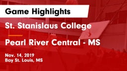 St. Stanislaus College vs Pearl River Central - MS Game Highlights - Nov. 14, 2019