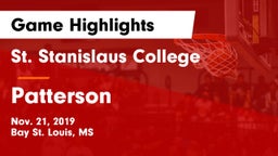 St. Stanislaus College vs Patterson  Game Highlights - Nov. 21, 2019