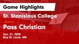 St. Stanislaus College vs Pass Christian  Game Highlights - Jan. 21, 2020