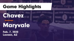 Chavez  vs Maryvale  Game Highlights - Feb. 7, 2020